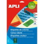 Apli Etiquetas Autoadhesivas Azul 105x37mm 320 uds.